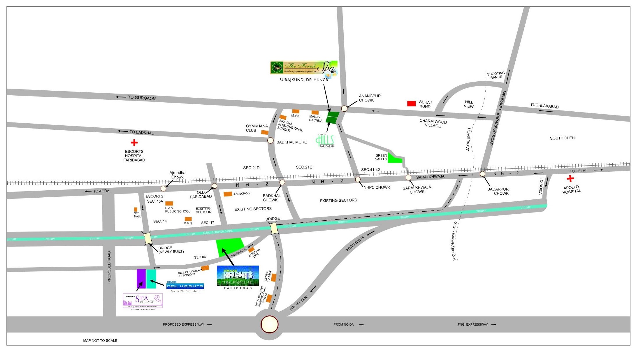 Flats in Faridabad​